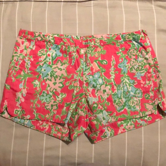 Lilly Pulitzer Adie Shorts - size 8 - Picture 1 of 5